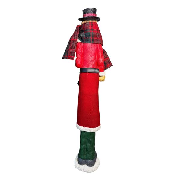 Vintage Victorian Christmas Carolers‎ Festive Family Figurines Tall Skinny Resin - Picture 14 of 16